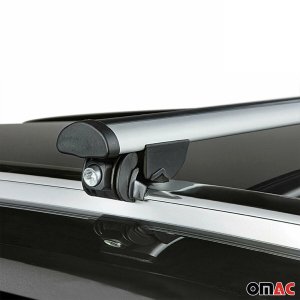 BMW X5 F85 Roof Rack Cross Bars - Omac - Beamar 2Pcs - Gray - '14-'18
